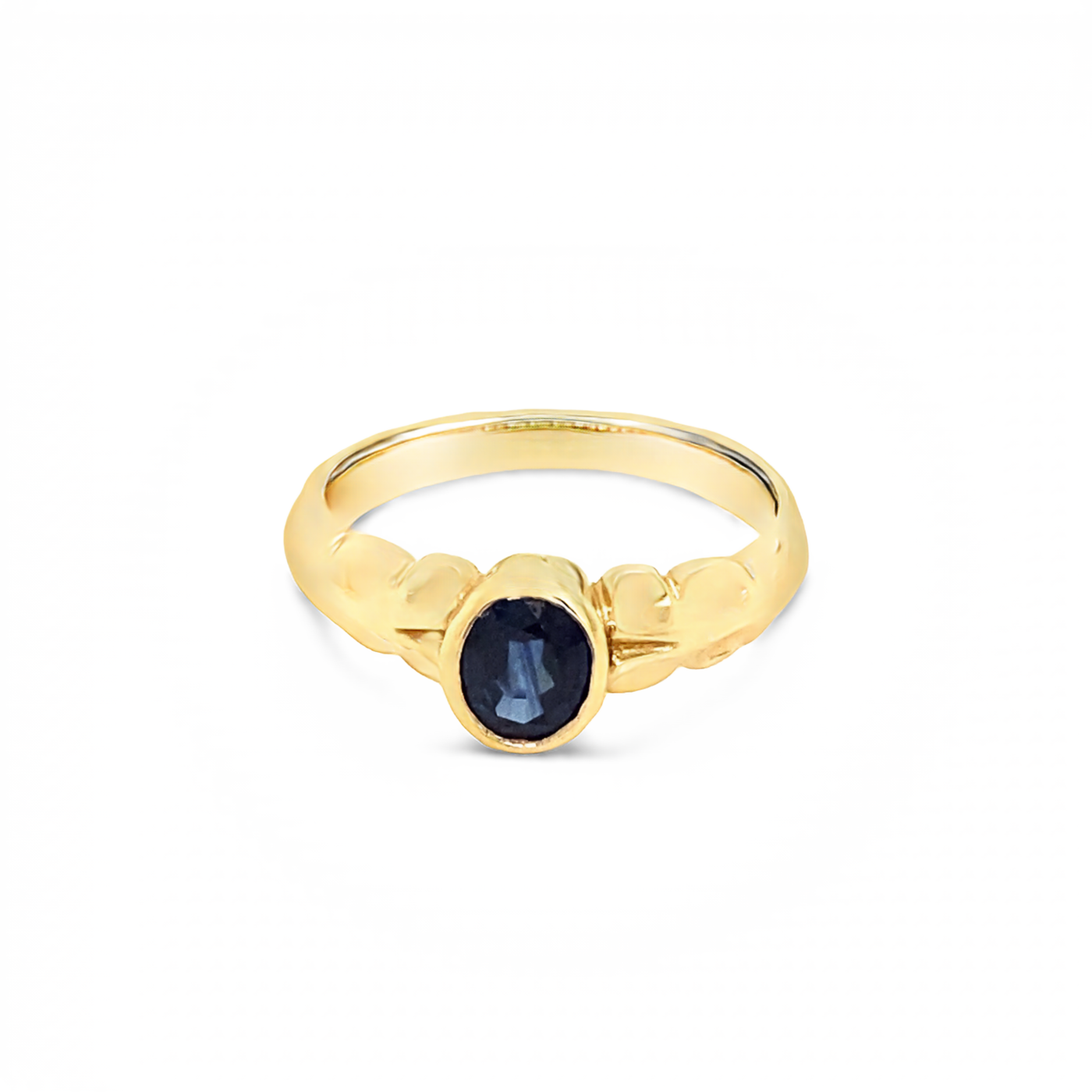 9ct Yellow Gold Sapphire Ring