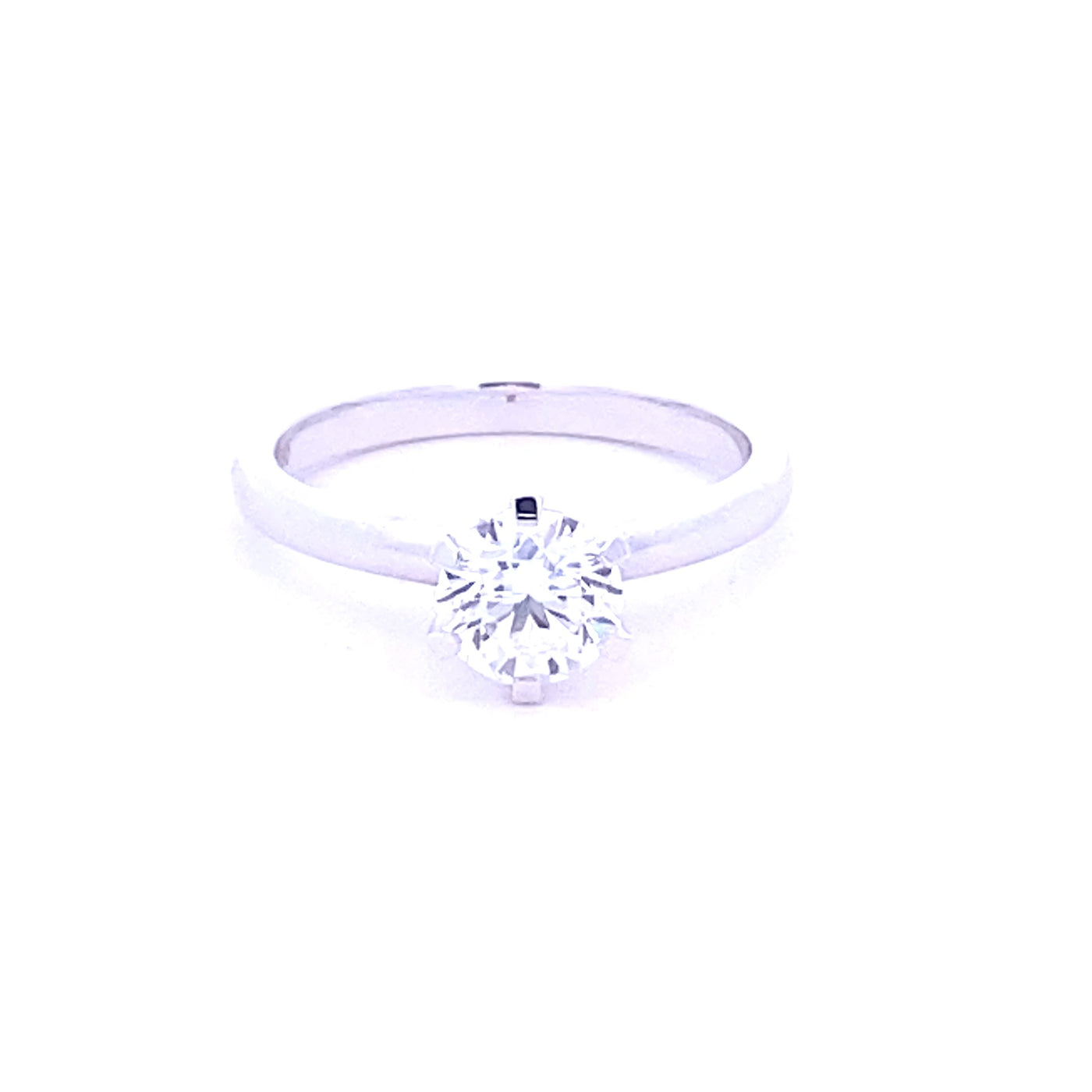 18ct White Gold 1ct Laboratory Grown Diamond Solitaire Ring