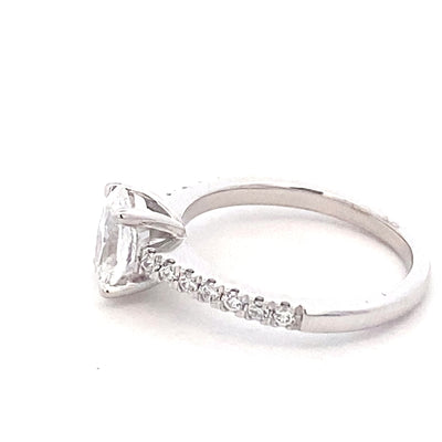 18CT White Gold Laboratory Grown Diamond Ring