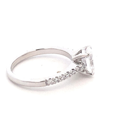 18CT White Gold Laboratory Grown Diamond Ring