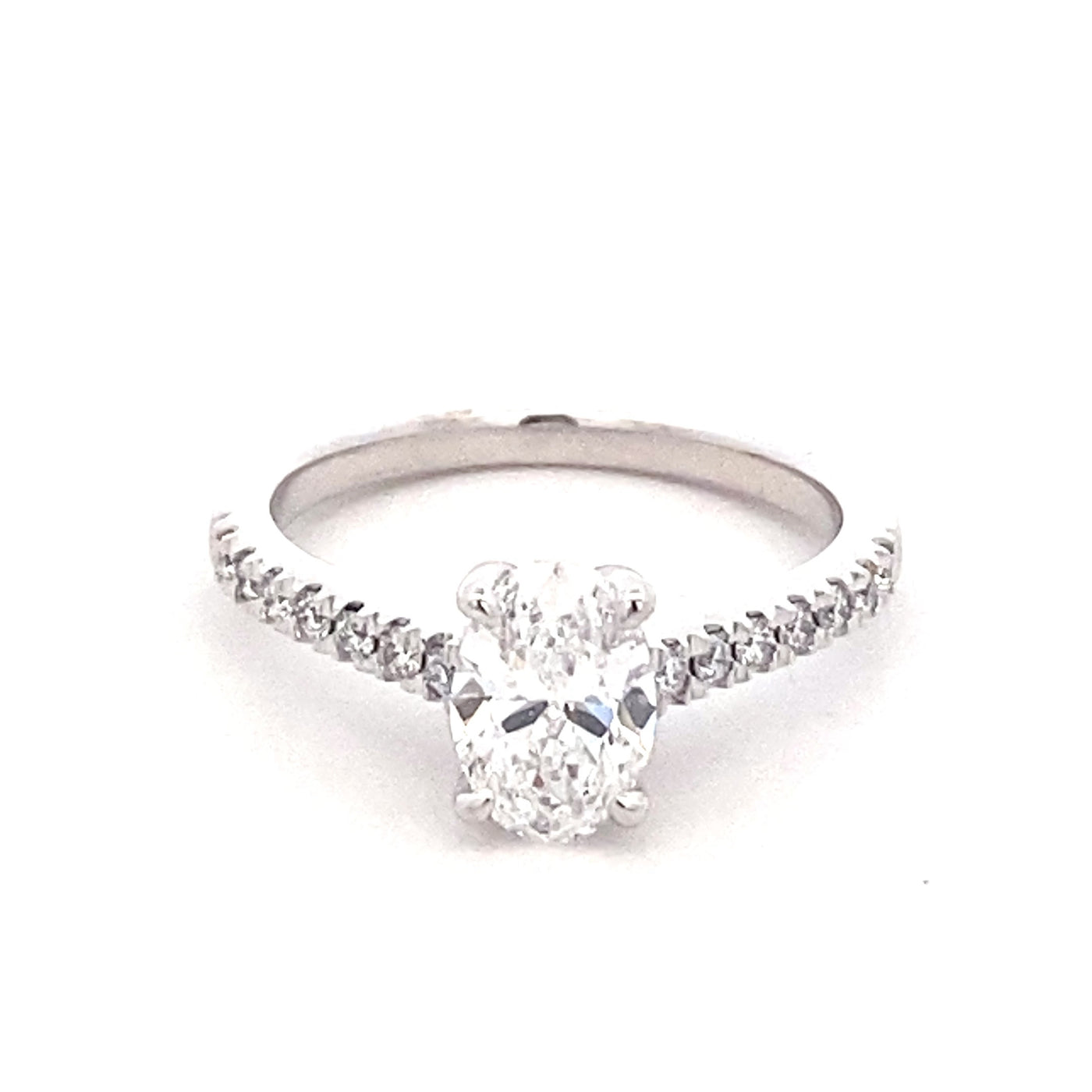 18CT White Gold Laboratory Grown Diamond Ring