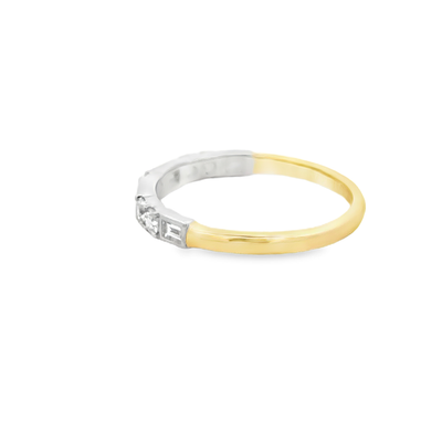 9ct Yellow Gold Multi-Stone Laboratory Grown Diamond Ring