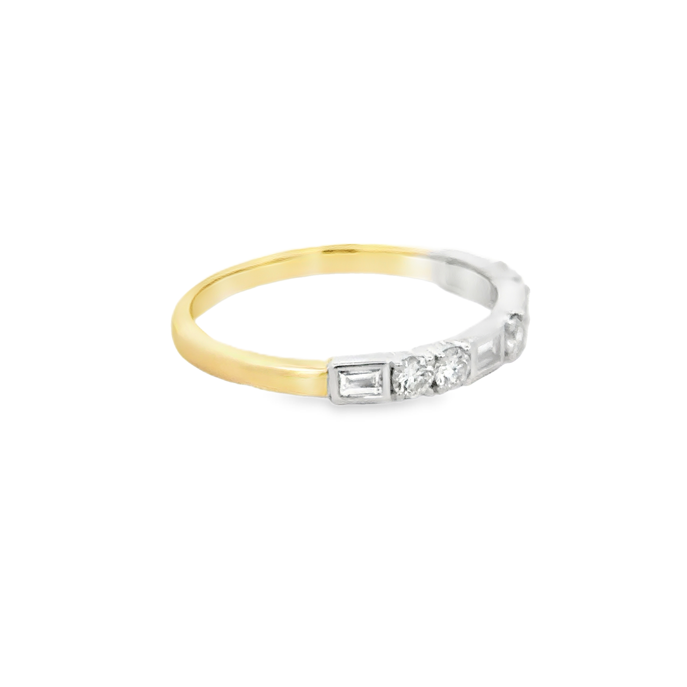 9ct Yellow Gold Multi-Stone Laboratory Grown Diamond Ring