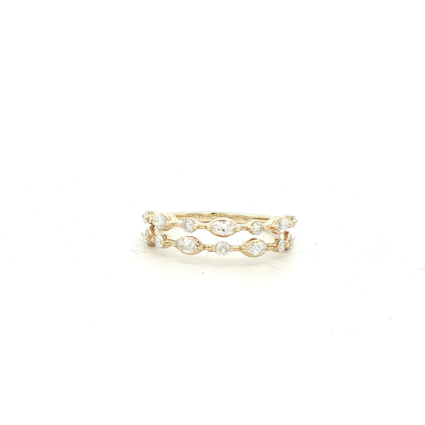 9ct Yellow Gold Laboratory Grown Diamond Ring