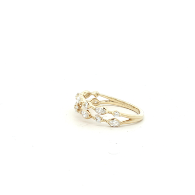 9ct Yellow Gold Laboratory Grown Diamond Ring