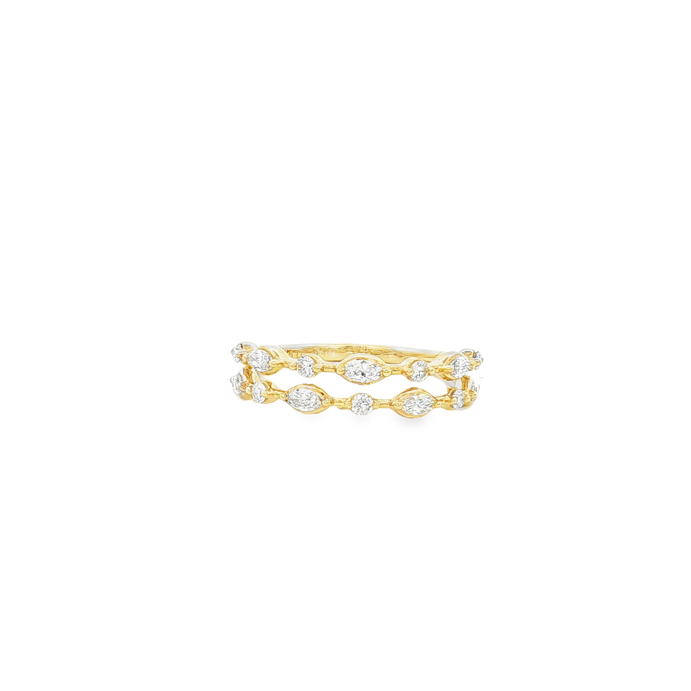 9ct Yellow Gold Laboratory Grown Diamond Ring