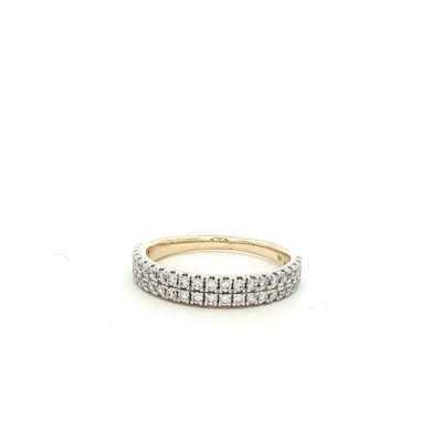9ct Yellow Gold Laboratory Grown Diamond Ring