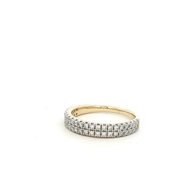9ct Yellow Gold Laboratory Grown Diamond Ring