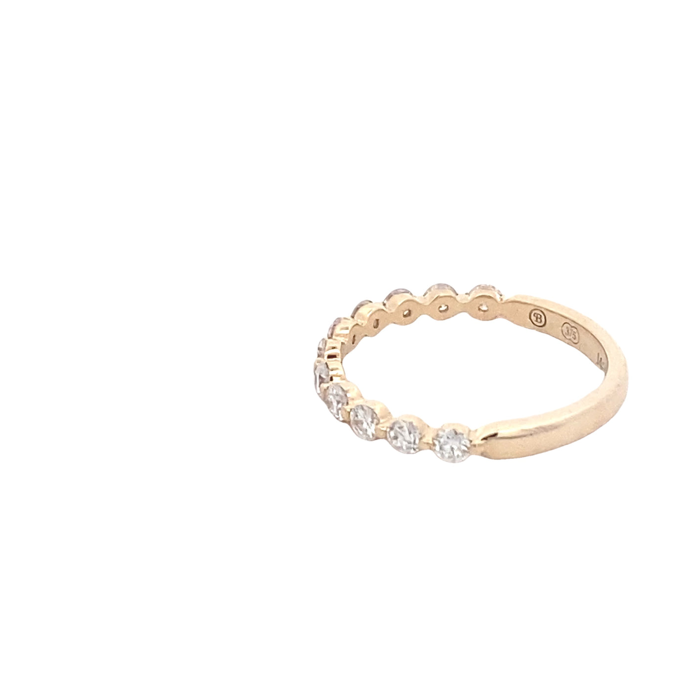 9CT Yellow Gold Diamond Wedding Ring