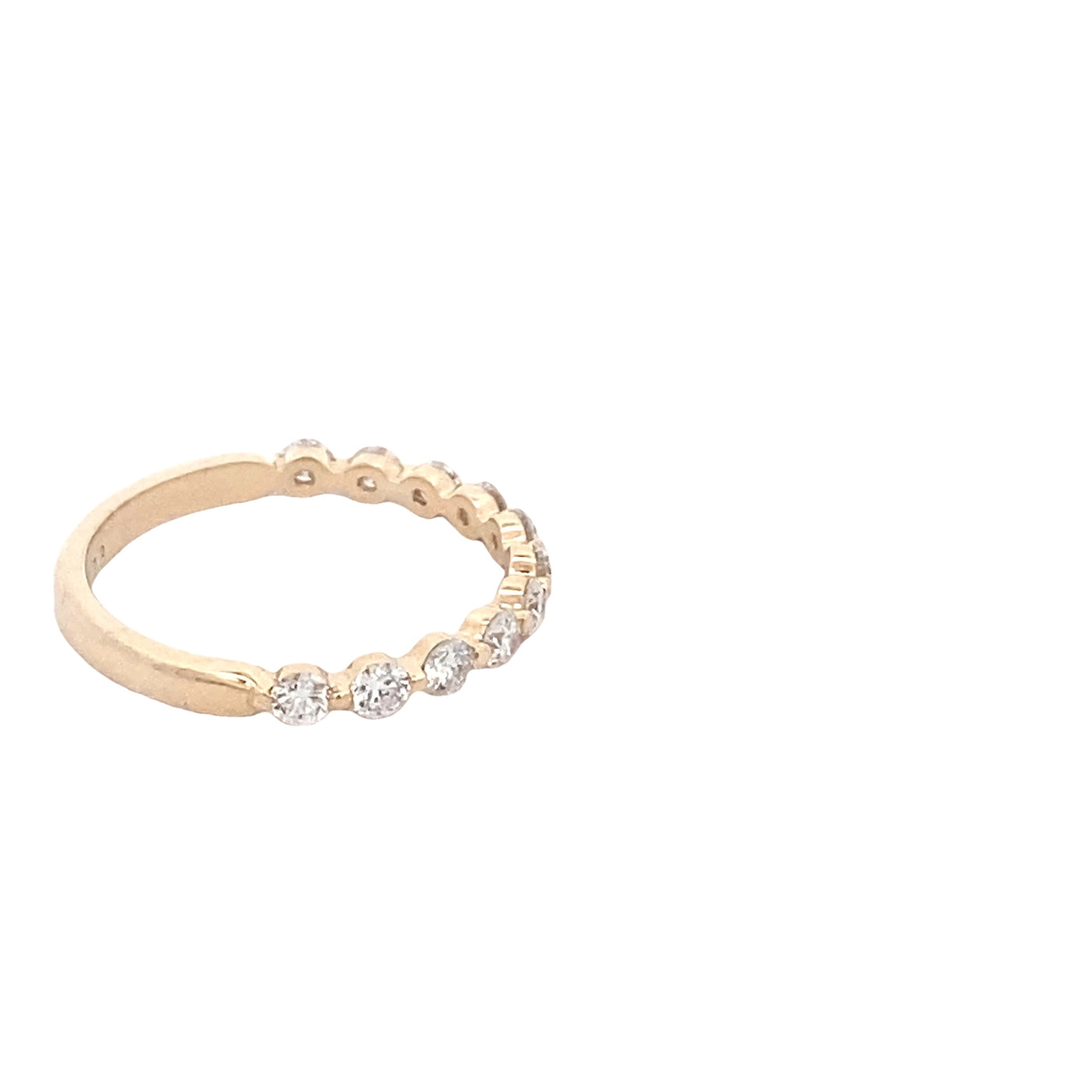 9CT Yellow Gold Diamond Wedding Ring