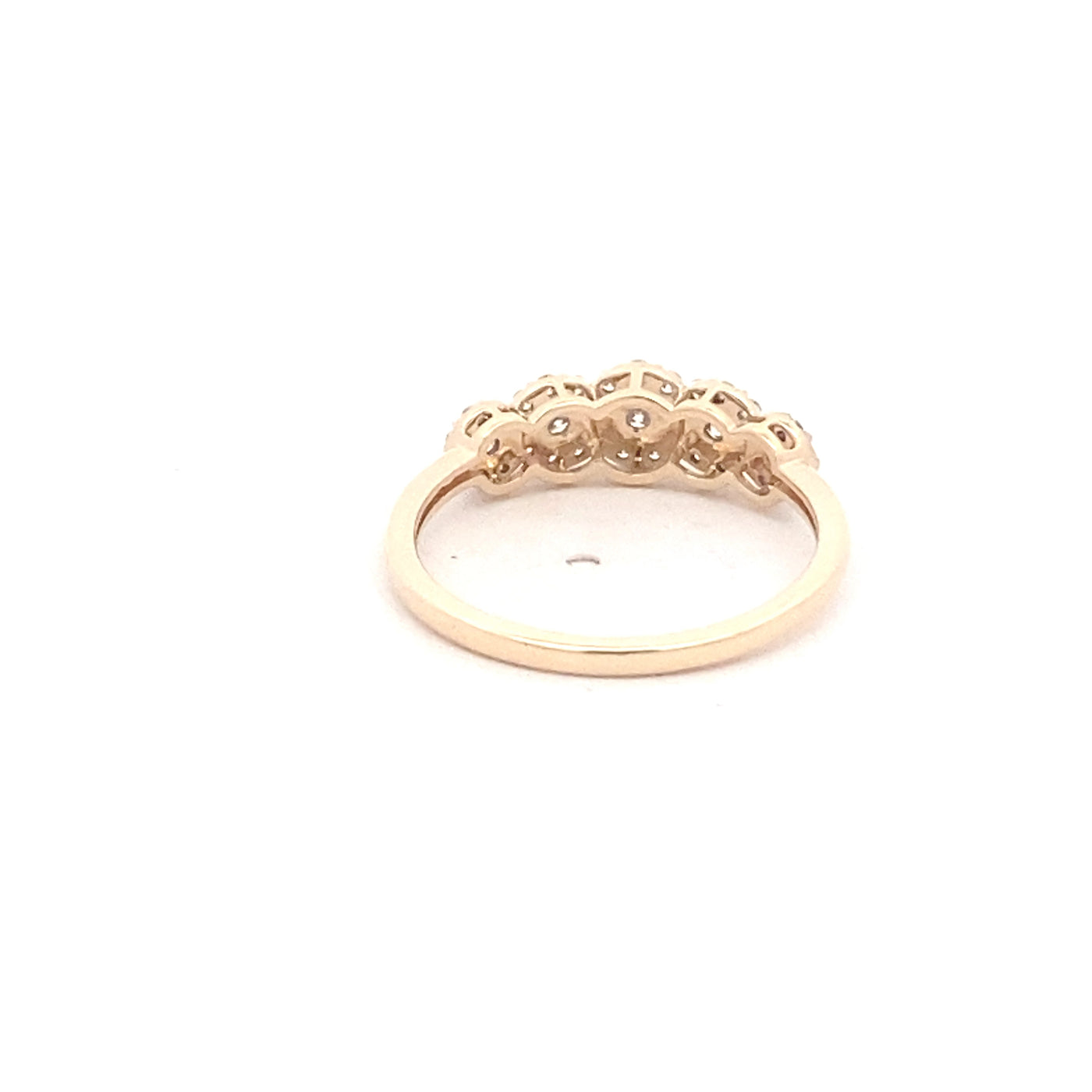 9ct Gold Diamond Dress Ring