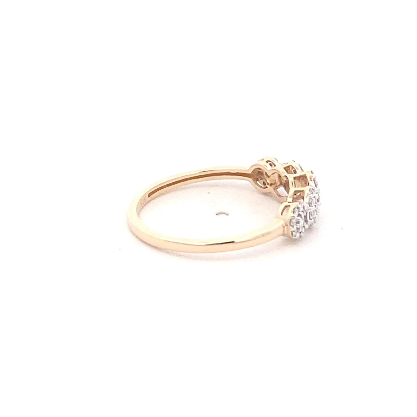 9ct Gold Diamond Dress Ring