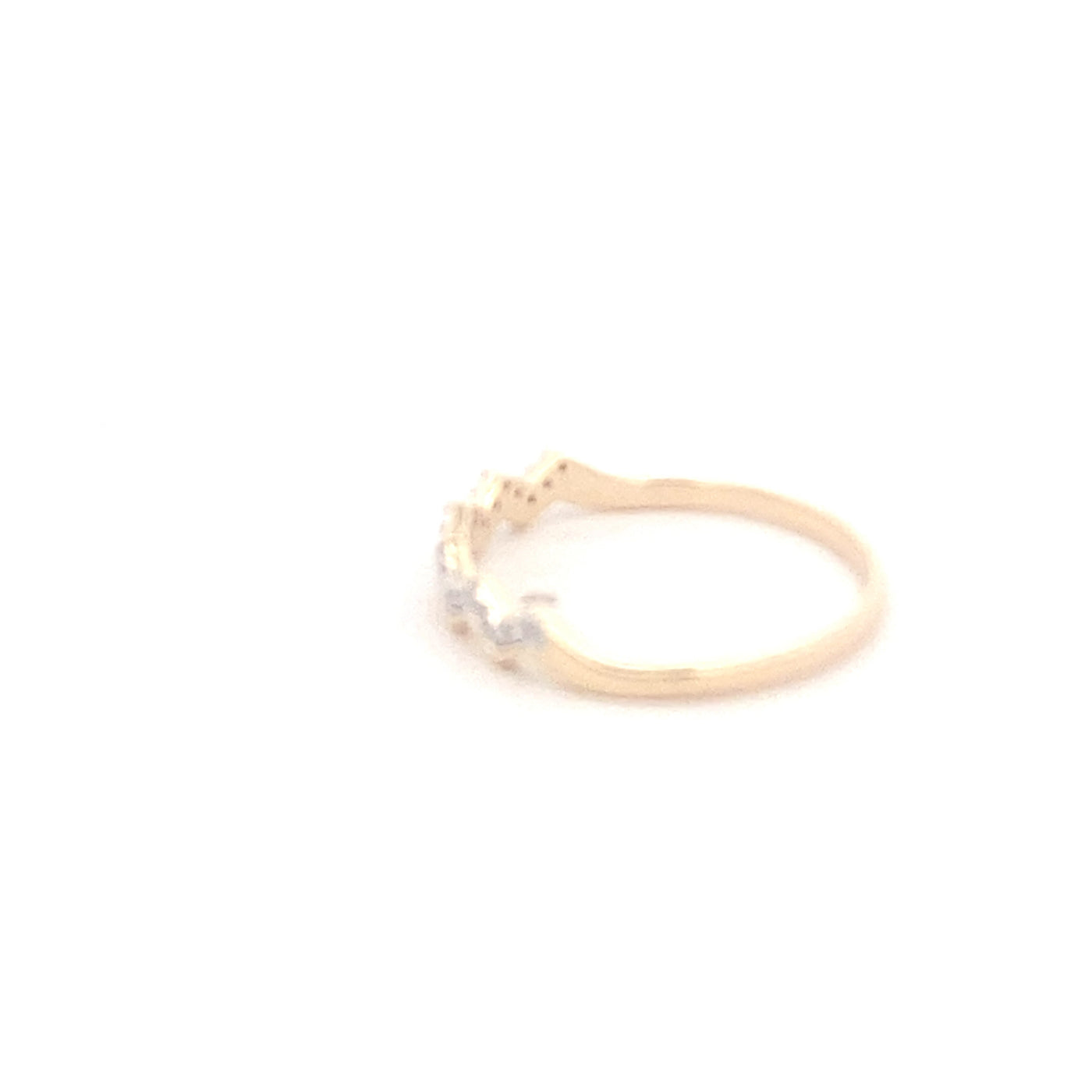 9ct Yellow Gold Diamond Ring