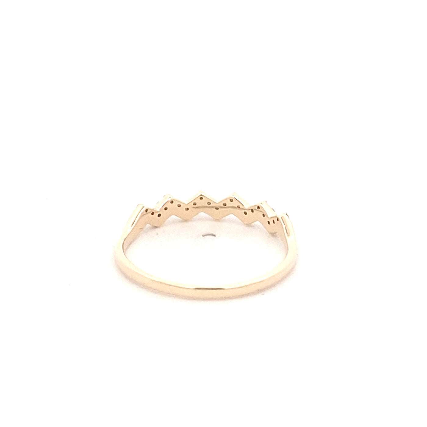 9ct Yellow Gold Diamond Ring