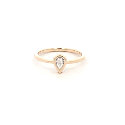 9ct Yellow Gold Diamond Ring