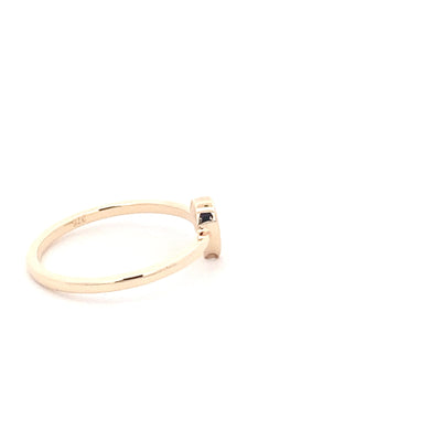 9ct Yellow Gold Diamond Ring