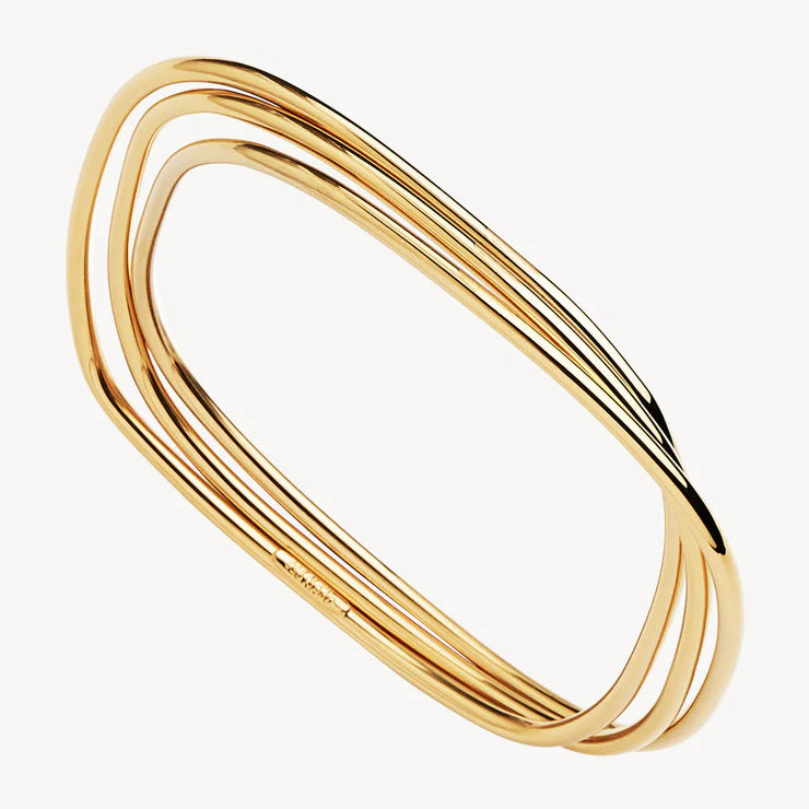 Najo Galaxy Yellow Gold Bangle (65mm) B7201