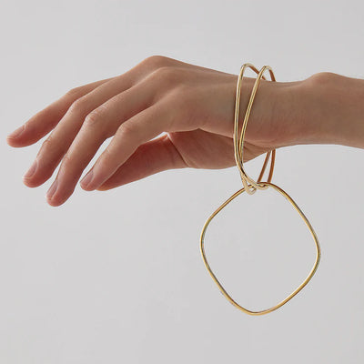 Najo Galaxy Yellow Gold Bangle (65mm) B7201