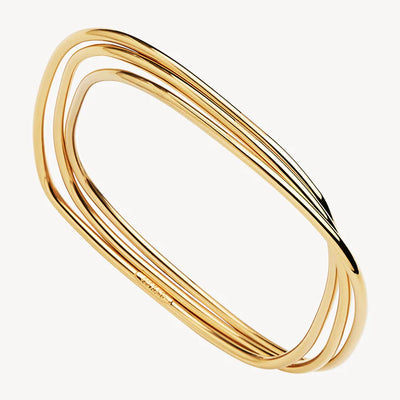 Najo Galaxy Yellow Gold Bangle (65mm) B7201