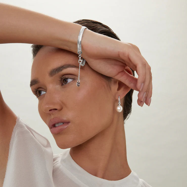 Najo Celestine Luxe Silver Bracelet B7231 (18.5+ext)
