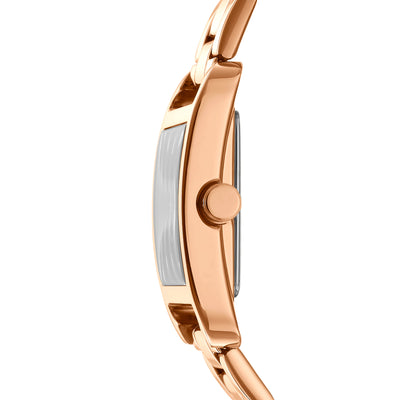 DKNY City Midi Stainless Steel Watch Gold