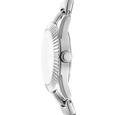 DKNY Chambers Glitz Stainless Steel Watch Silver