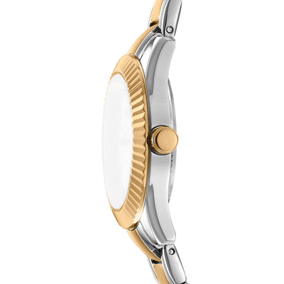 DKNY Chambers Glitz Two-Tone Watch