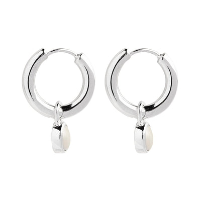Najo Heavenly Pearl Silver Earring E6502