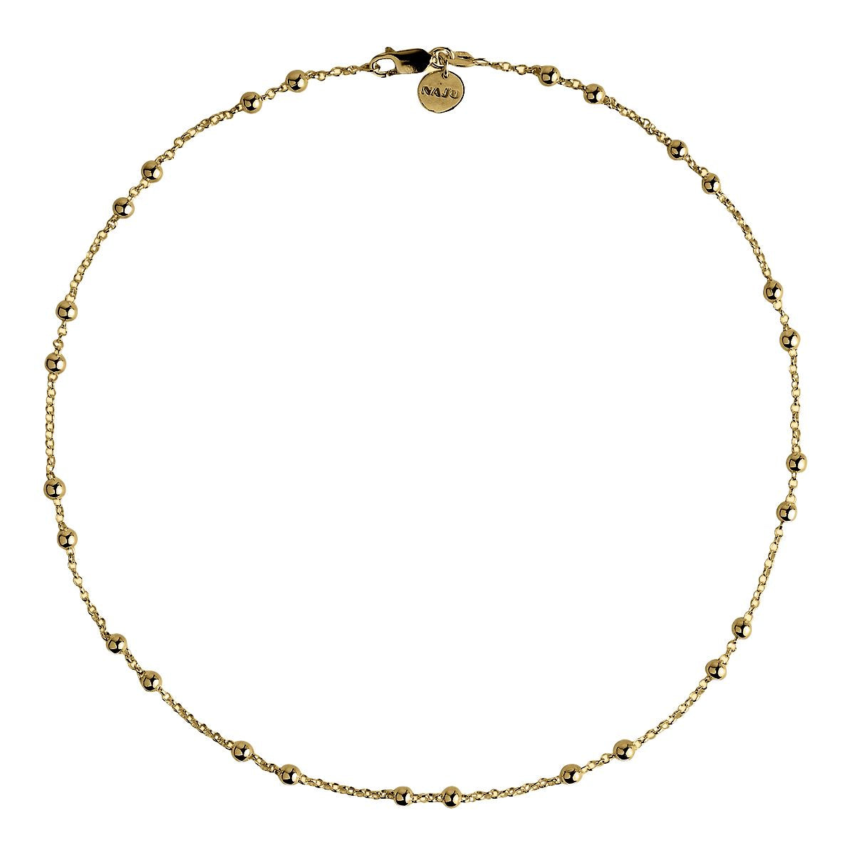 Najo Mattina Yellow Gold Necklace (45cm+ext) N7037-45