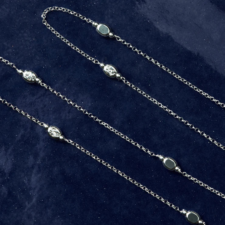 Najo Volare Silver Necklace (80cm) N7242