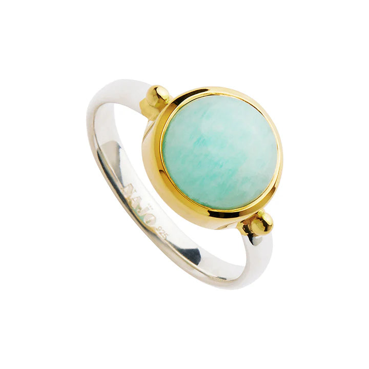 Najo Azzurra Amazonite Ring R7190