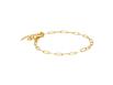Najo Riviere Yellow Gold Bracelet (18.5+ext)