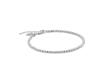 Najo Quadrille Sterling Silver Bracelet (18.5cm+ext)