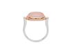 Najo Fleur Rose Gold Rose Quartz Ring